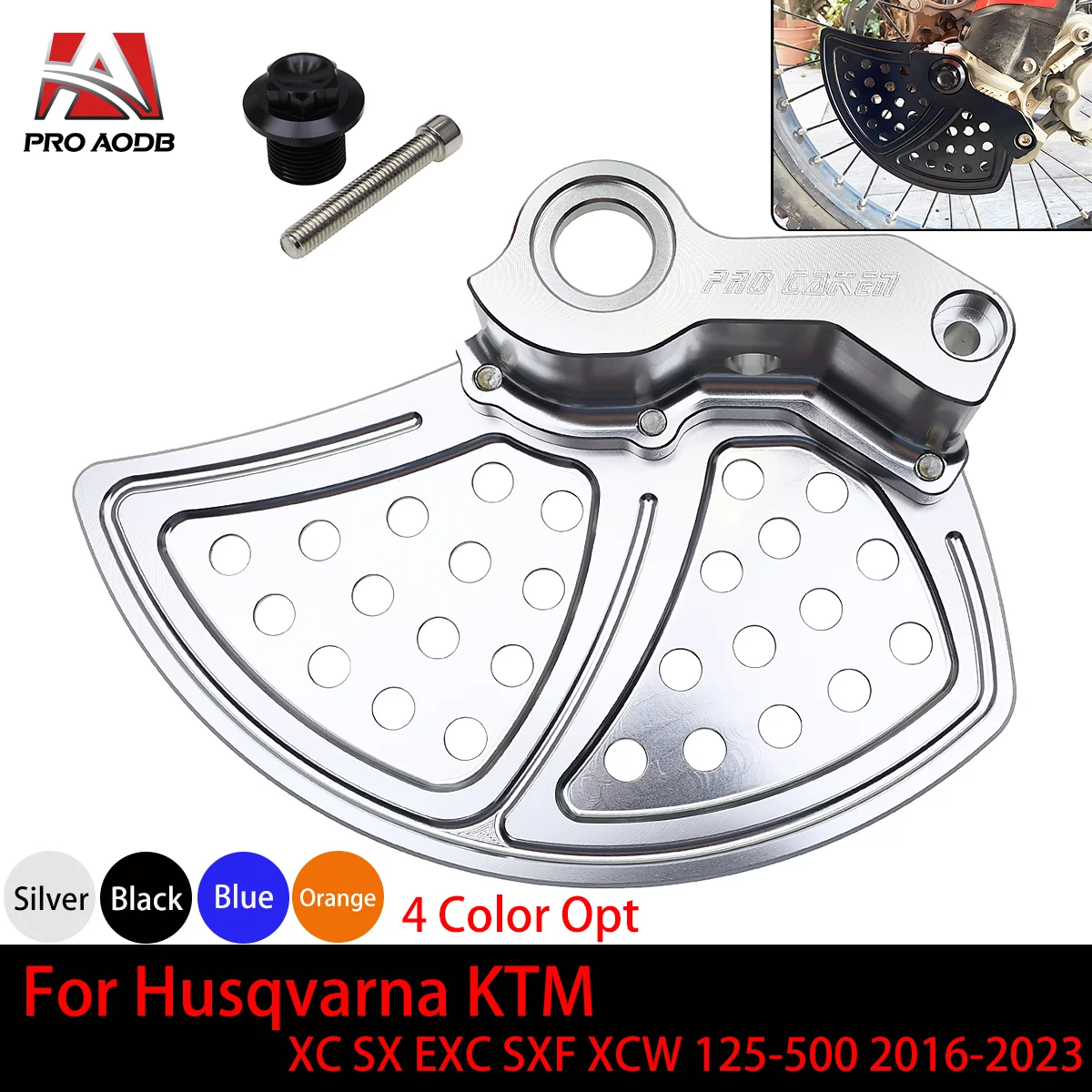 For GasGas Husqvarna KTM 125-500 SX-F Factory Edition  2015-2023 Irresistible Front Brake Shield Alluring Protector Machines