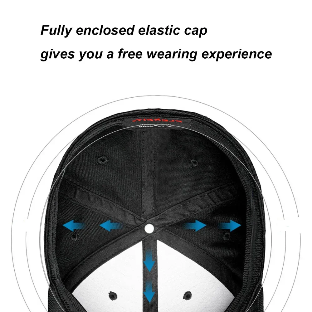 Fitted Full Stretch Elastic Closed Letter A Flexible Cap Hat New Trucker Men Women Dad Hip Hop Baseball Snapback Sun Visor Era