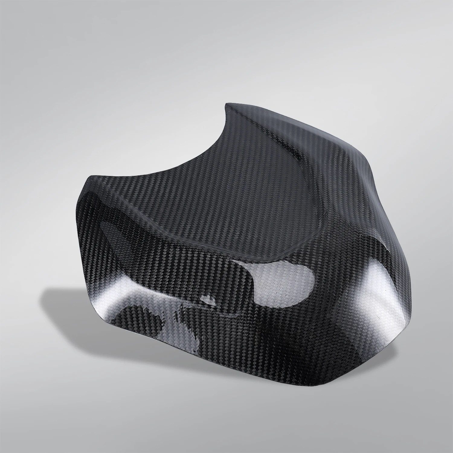 

Carbon Fiber Front Fuel Tank Cap Cover For QJ600RR Motorcycle