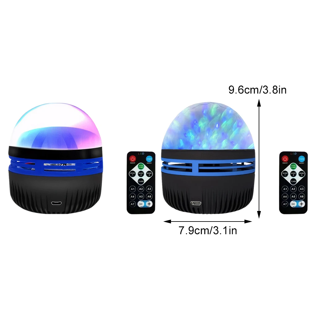 LED Galaxy Projector Light Colorful Galaxy Sky Projector Bedroom Night Light Kids Room Decoration Christmas Party Decoration