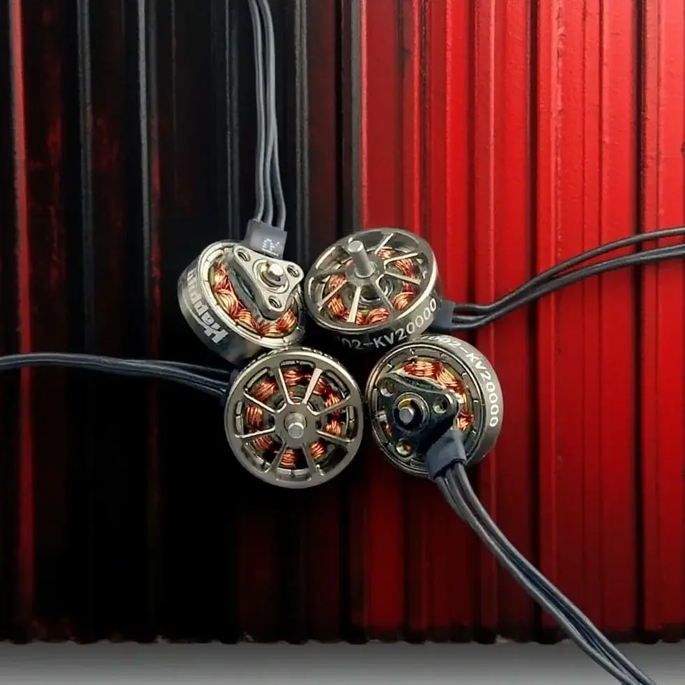 

4 шт. HappyModel EX1002/RS1002 20000KV 1S бесщеточный двигатель - вал 1,5 мм