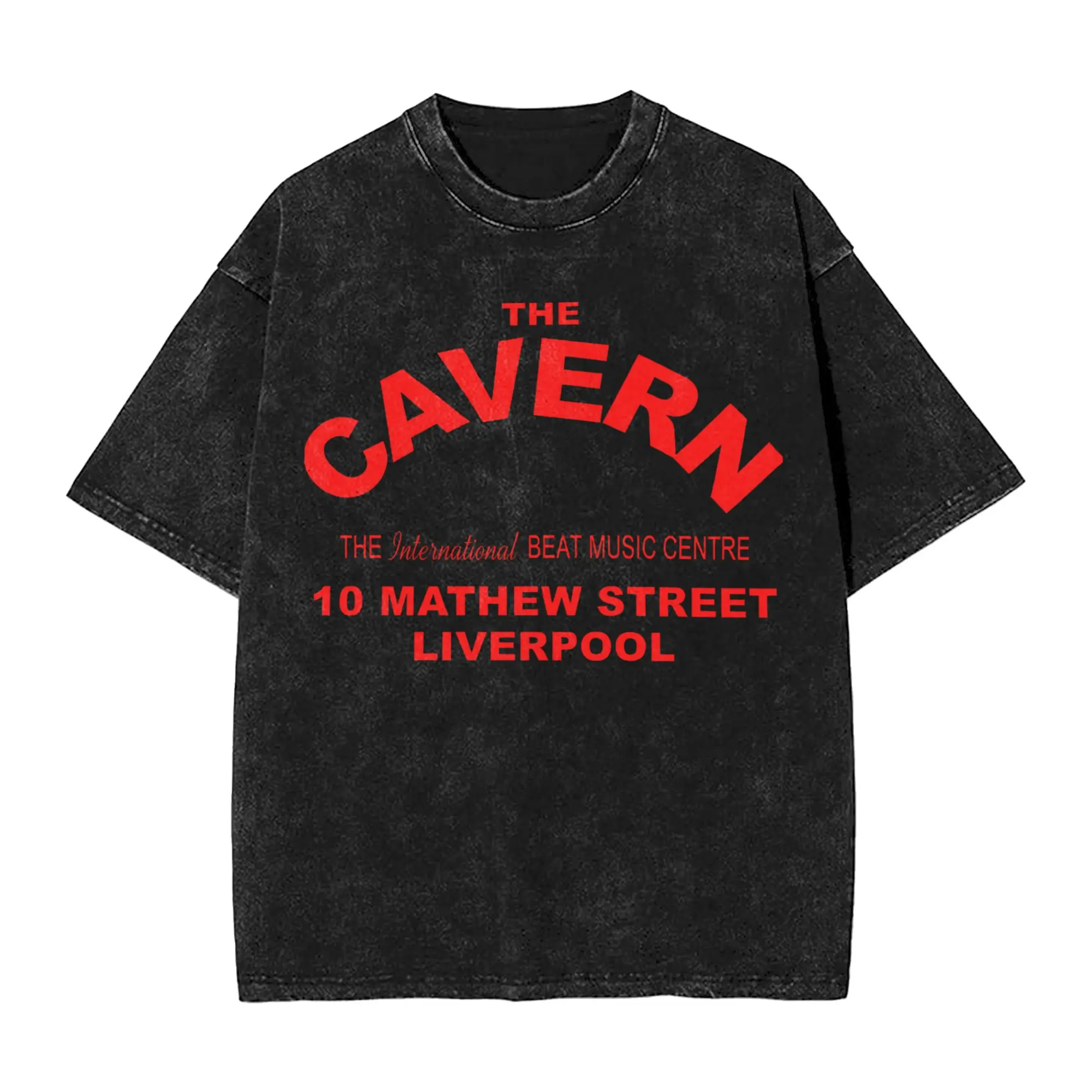 Beatles Cavern Club Liverpool  T-Shirt Summer  Aesthetic T-Shirts Cotton Leisure Tee Shirt For Man Short-Sleeved Loose Tops