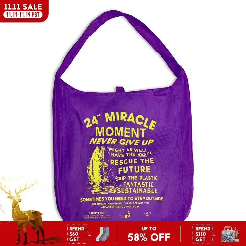 

Maden Outdoor Lightweight bag Foldable Shoulder Men Bag Nylon Travel Crossbody Tote Large Capacity Handbag