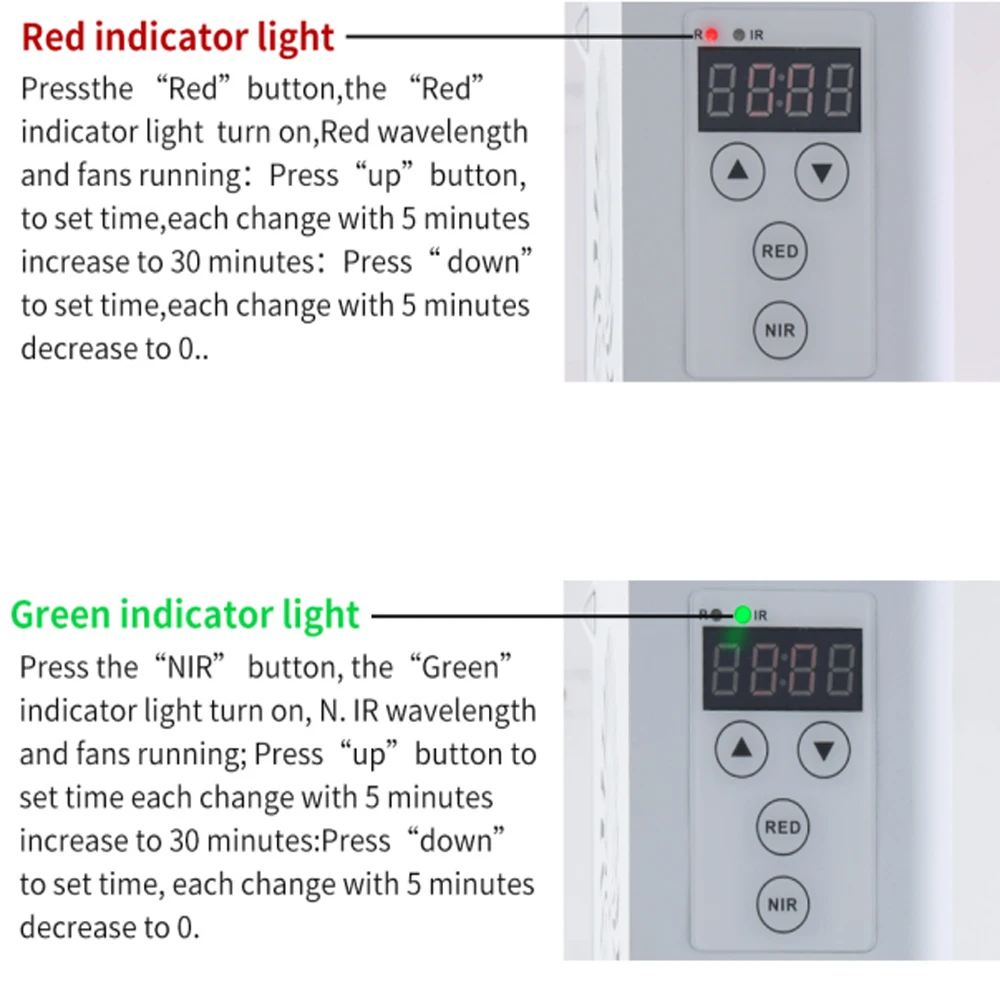 AG-Plus 300W Red Light Therapy Lamp Device 630nm 660nm, 810nm 830nm 850nm Infrared Therapy Lighting Skin Care, 300W Grow Light