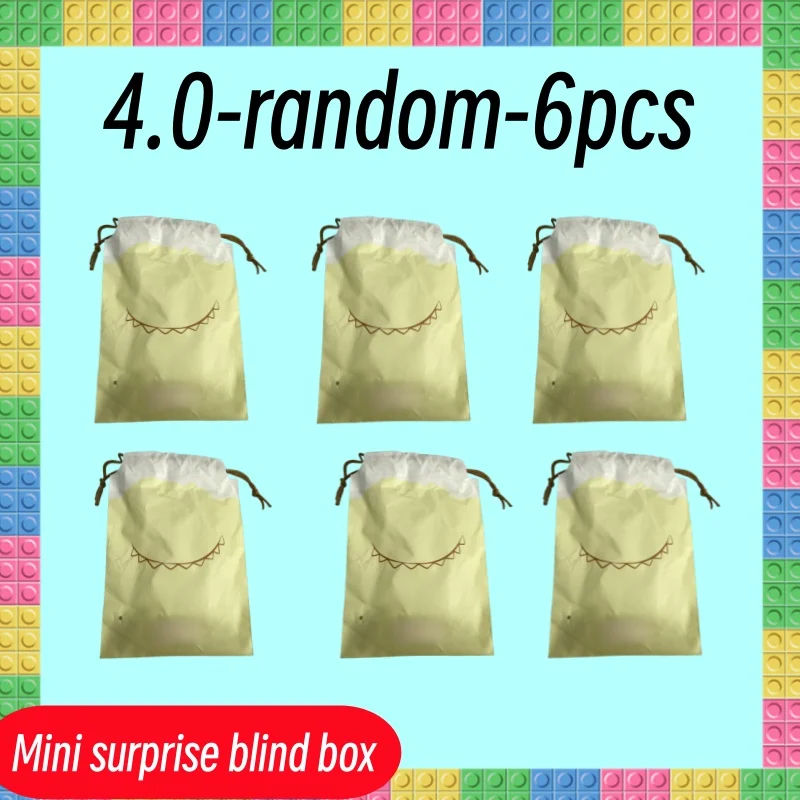 Mini V4 vinilo de alta calidad muñeco de peluche monstruo sorpresa caja ciega llavero de energía grande accesorio de muñeca