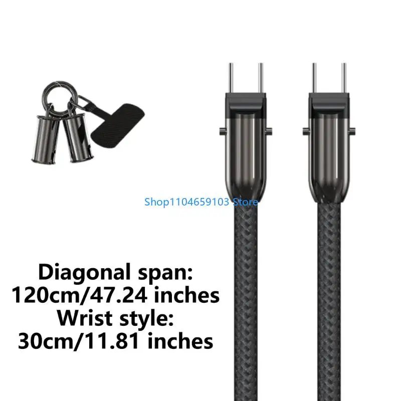المتانة USB C Cable PD27W 60W توصيل الطاقة من أجل كبل تمديد شحن الهاتف الفعال للمكاتب المنزلية السفر