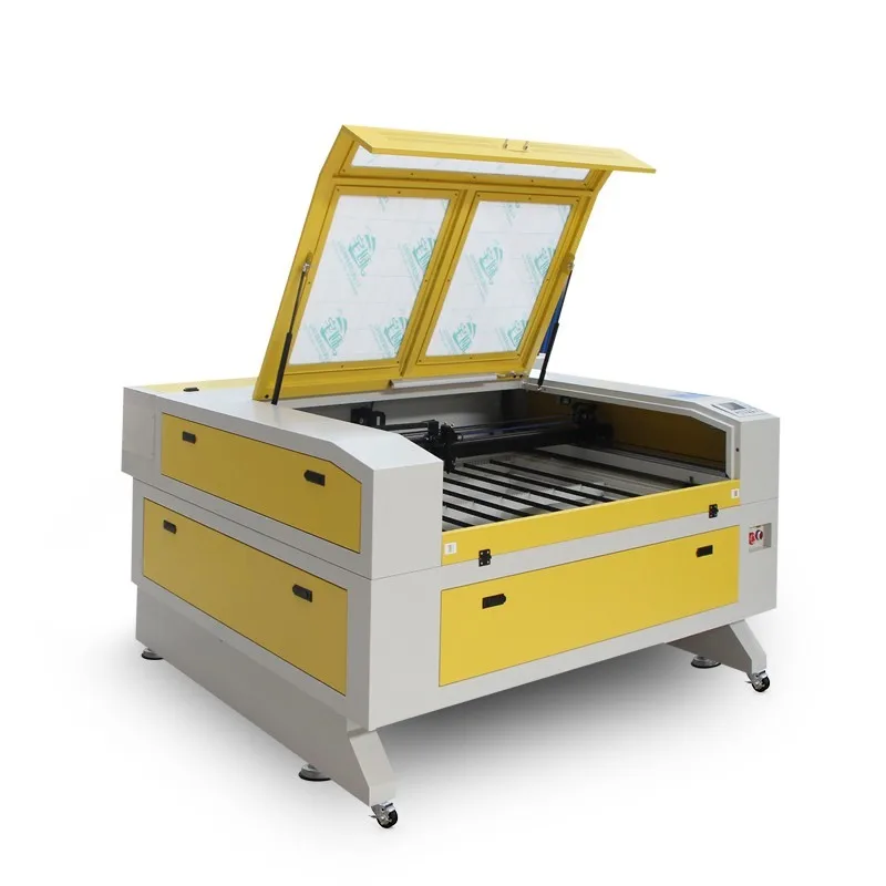 1390 80W CO2 Cnc Laser Cutter , Laser Cutting Machine for Acrylic , Leather , Rubber