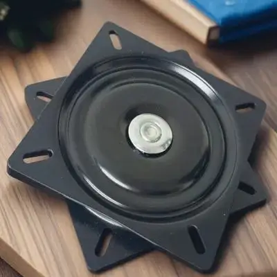 

Chair Swivel Base 360° Heavy Duty Steel For Bar Stool Sofa Stand Furniture Replacement Swivel Mechanism Seat Plate