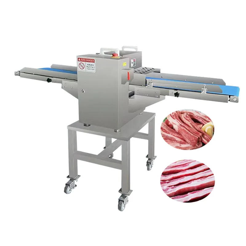 Automatic Meat Cutting Machine for Farm Restaurants New Condition Domestic Meat Products Processing Slicing Dicing Machine