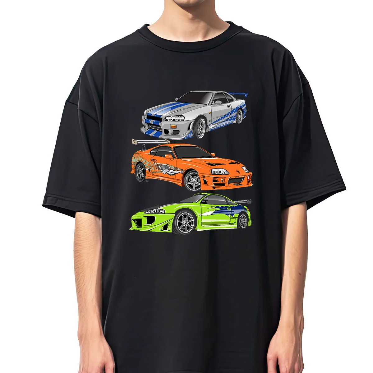 Car Design Certified Racist Classic Cotton Tshirt Summer T Shirt Men Women Unisex Y2K T-shirt Clothing Top Tee