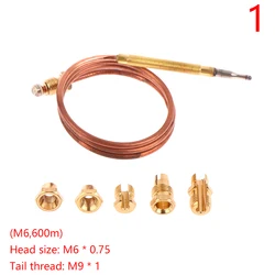 1pcs M6 60CM Thermocouple Replacement Set For Gas Furnaces Boilers Water Heaters