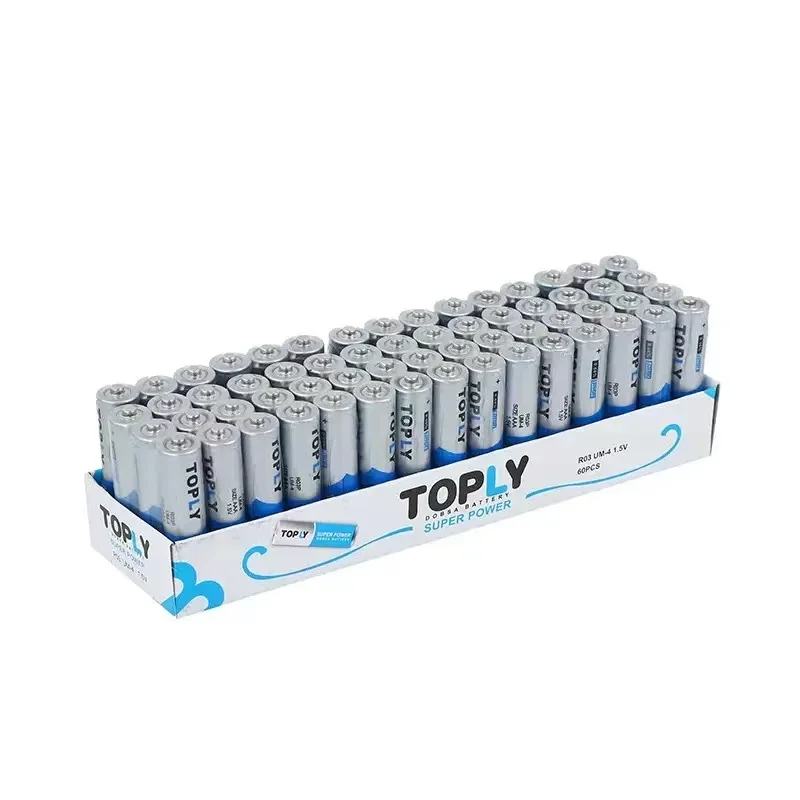 بطاريات AAA للاستعمال مرة واحدة 1.5 فولت - طاقة زنك كربونية طويلة الأمد للتحكم عن بعد والساعة والألعاب ومصباح يدوي #3