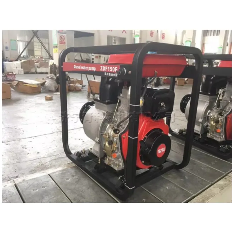 Engine Water Pump Movable Light Irrigation Water Pump High Flow Self Priming Irrigation Water Pump Power
