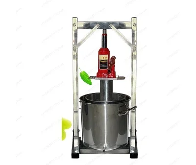 

12L Hydraulic Fruit Squeezer Stainless Steel Manual Juicer Small Honey Grape Blueberry Mulberry Presser Juicer