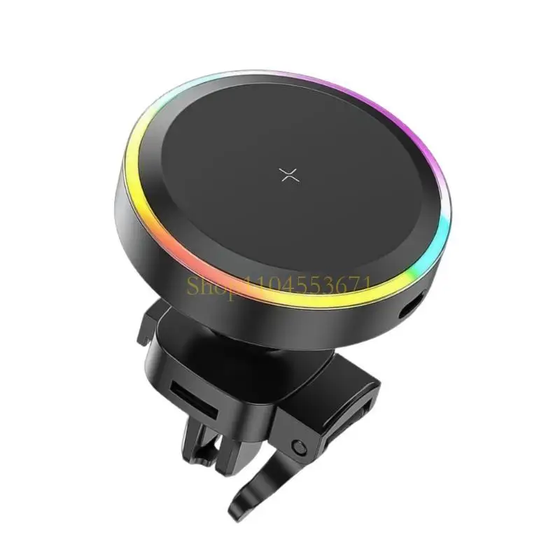 

Бестселлер, высокая эффективность, 15 Вт, магнитный автомобильный держатель для телефона, кронштейн для вентиляционного для на