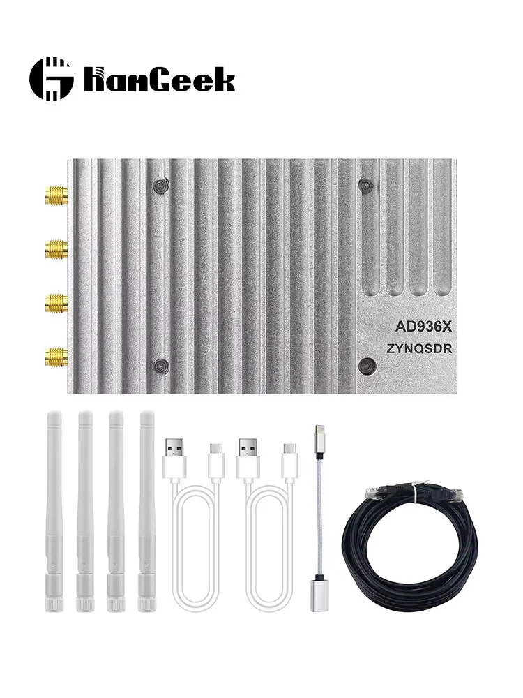 HamGeek ADI Pluto+ 70Mhz-6Ghz SDR Radio definiowane przez oprogramowanie AD9363 dla Libiio IIOScope SDRsharp Matlab — 2