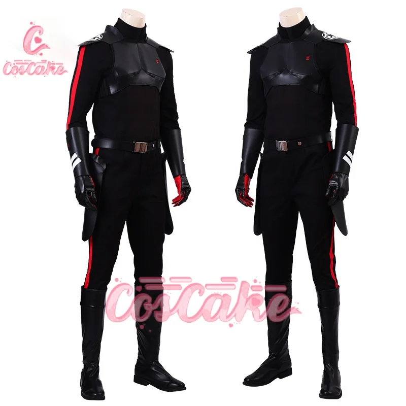 Jedi Fallen Order Cal Kestis Cosplay Costume Uniform Suit Halloween Carnival Costume Custom Made Men Outfit Top Pants