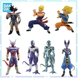 Bandai original Ichiban Kuji Anime Dragon Ball Super Saiya Broly Beerus Cooler Turles Gohan Figure Action Model Collectible Toys