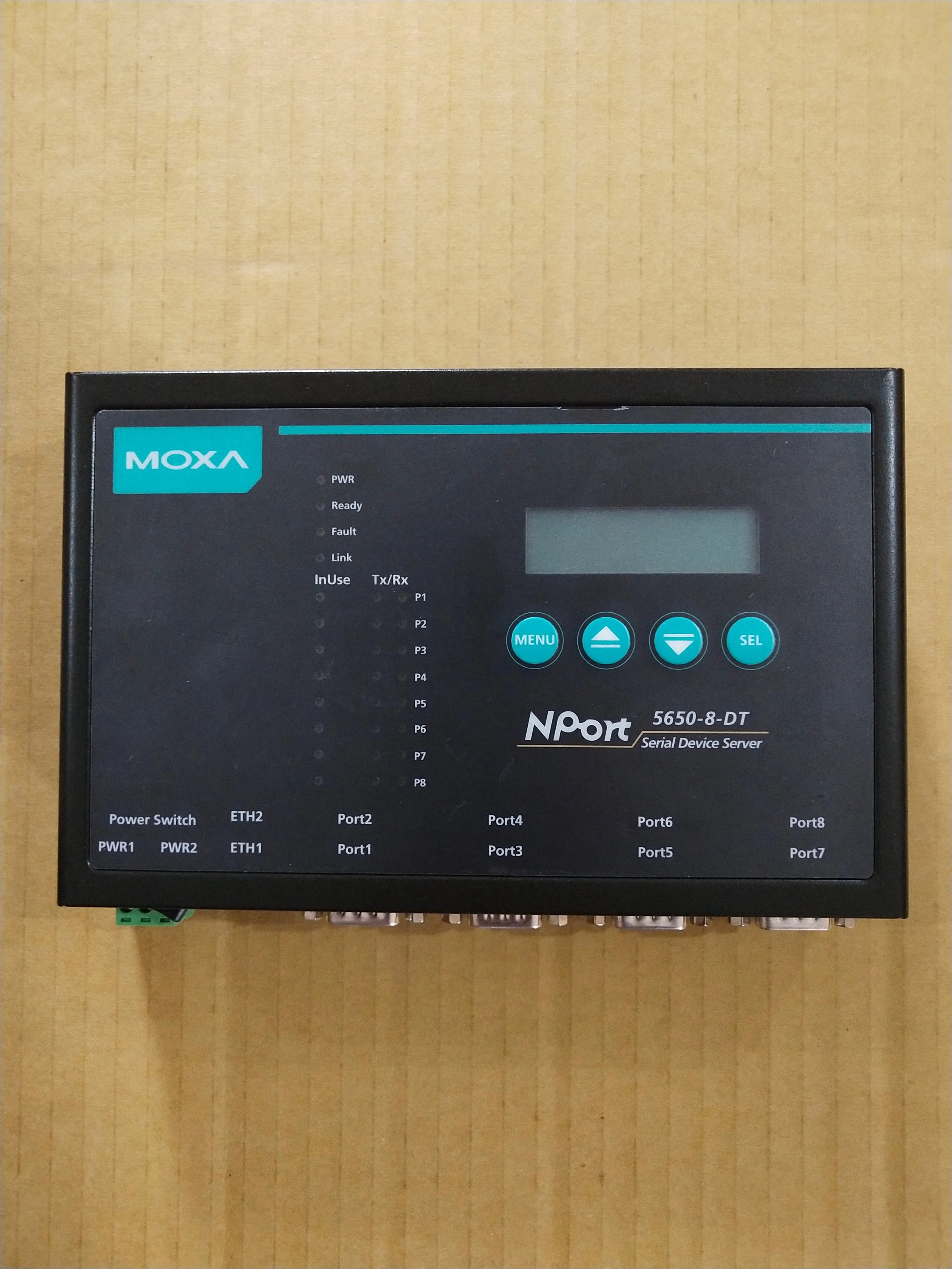 New spot MOXA NPORT5650-8-DT 8 Mosa serial port server