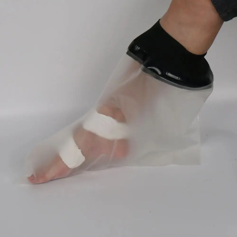 Sealed Design Waterproof Cast Cover Lower Leg Cover Protective Ring Shower Protector Waterproof Material Full Leg Cover