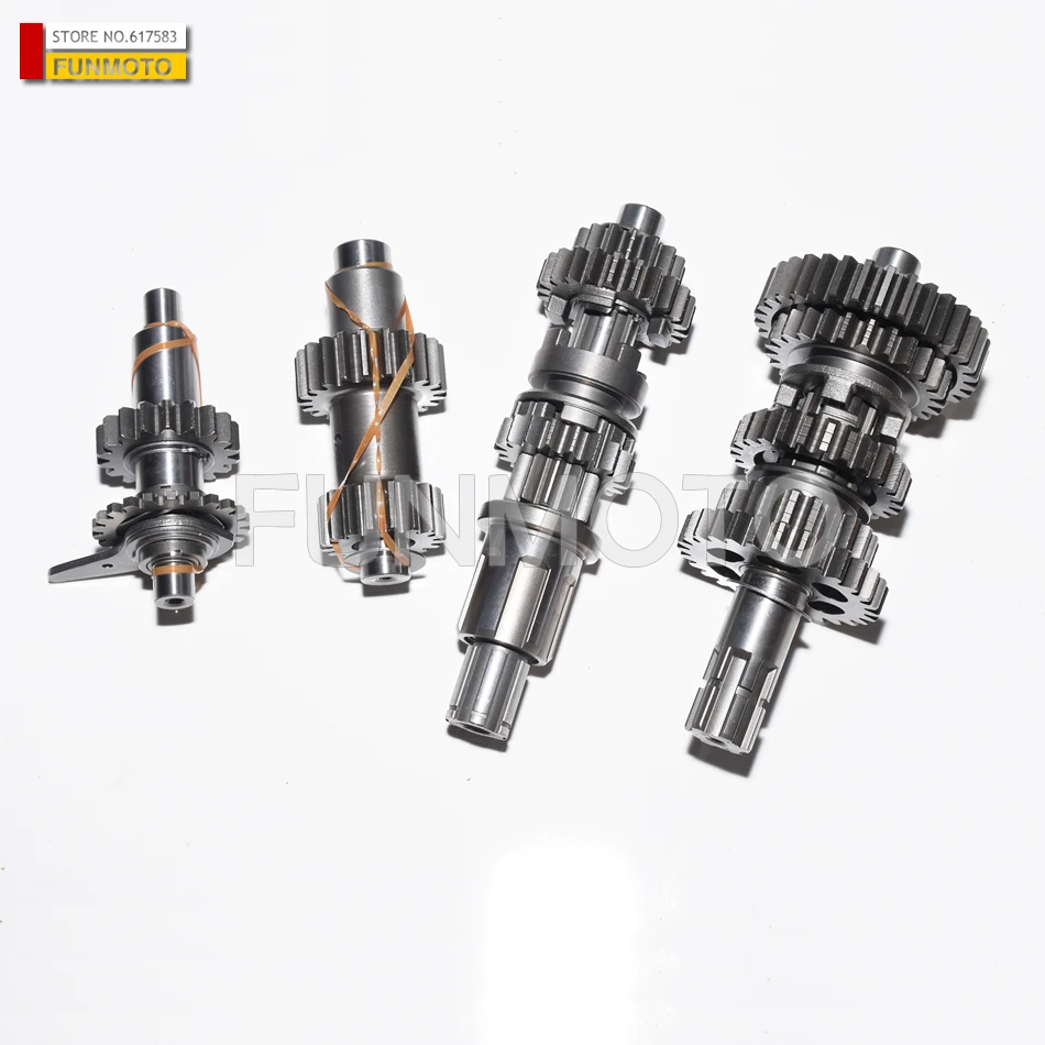 main gear and counter gear and forks and drum suit 167MM/CG250/ZONGSHEN CBB250 Built-in reverse gear Tricycle