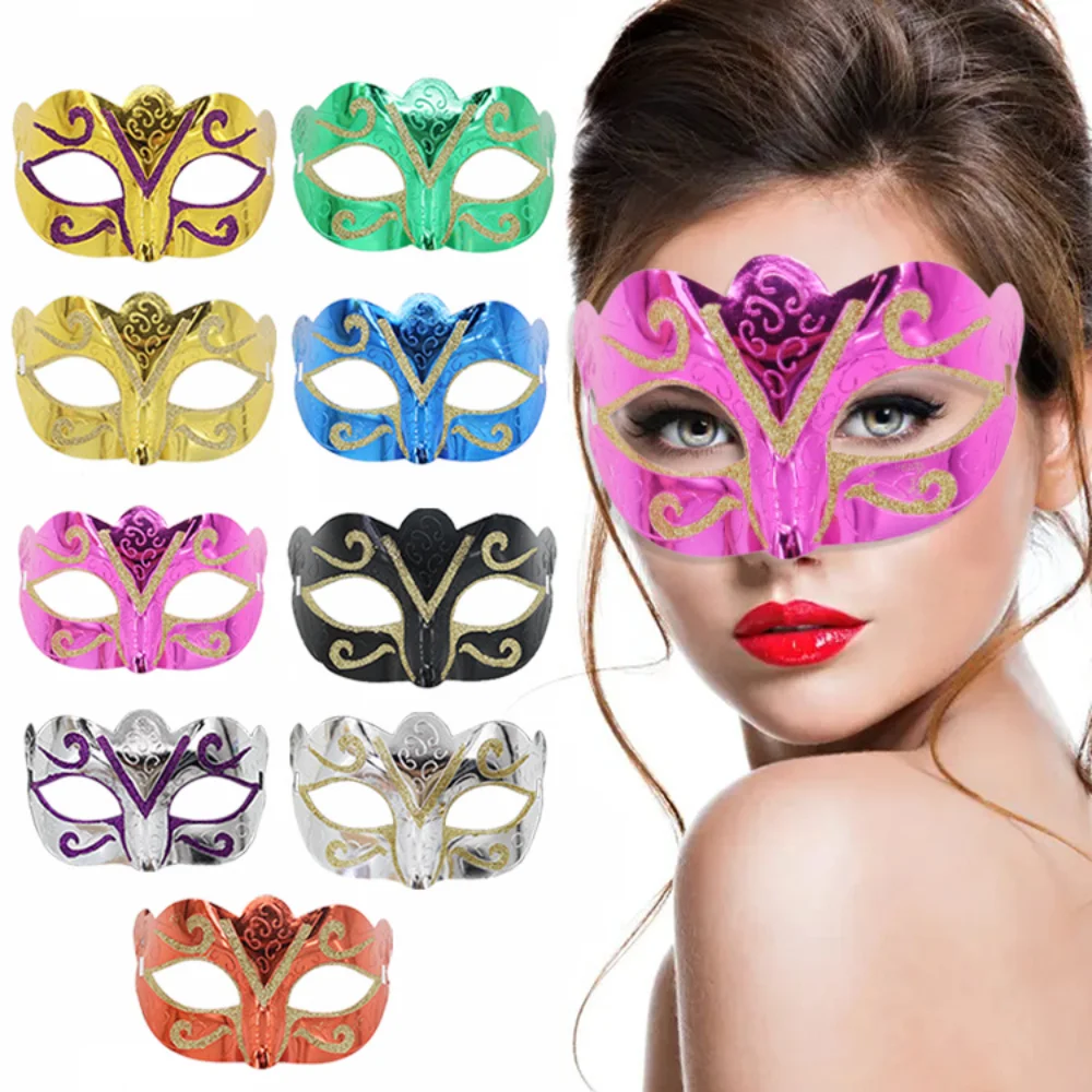 Painted Mask High Quality Princess Mask Beauty Mask Retro For Halloween Christmas Festival