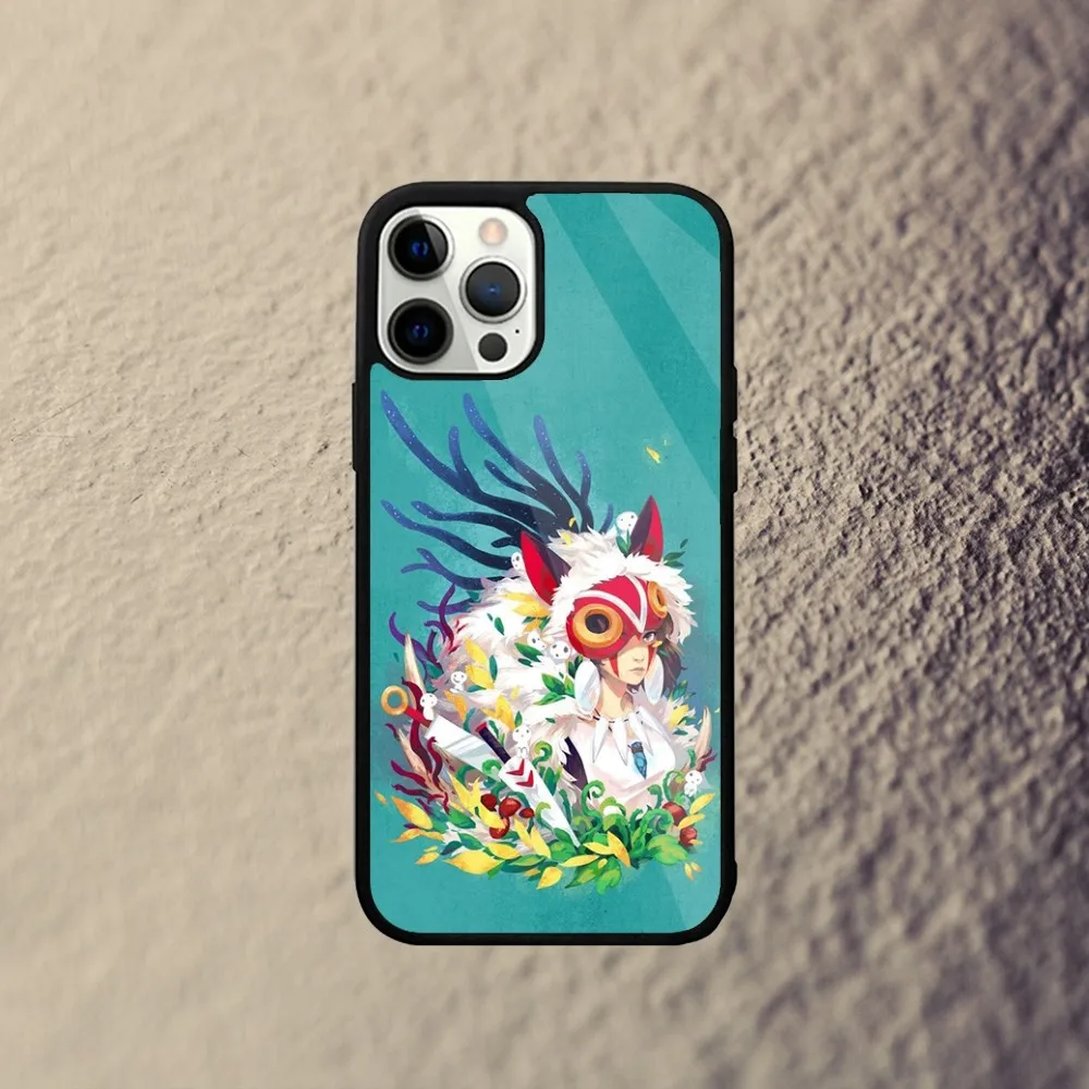 Anime M-MononokeS H-Hime Phone Case For iPhone 16,15,14,13,12,11,Plus,Pro,Max Mini Magsafe Magnetic Wireless Charging