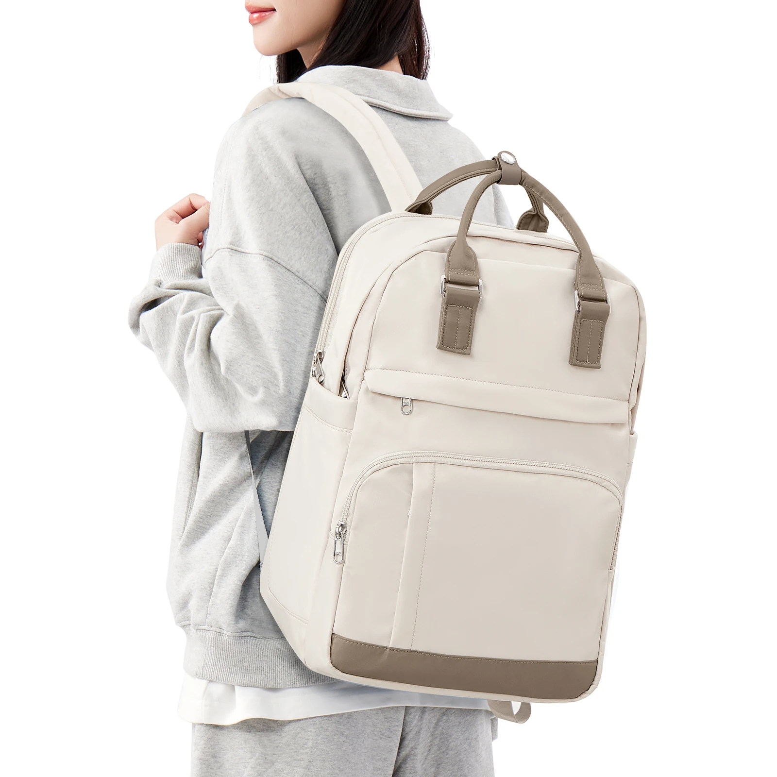 Laptop Backpack Women Casual Travel Backpack Water Resistant Anti Theft College Notebook Backpacks Business Backpack for Work