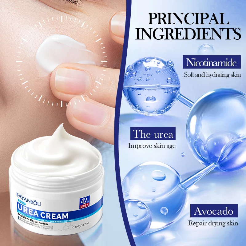 كريم FAYANKOU اليوريا للوجه والجسم 100 جرام مغذي ومرطب للبشرة المتشققة وإصلاح العناية الجافة المكثفة P9Y4 #4
