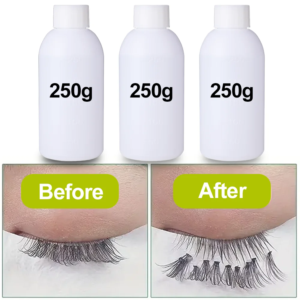 Removedor de pegamento para pestañas, eliminador de líquido Original de cielo coreano para extensiones de pestañas, pegamento para cejas, herramientas de maquillaje líquido para eliminación de pestañas, 250g