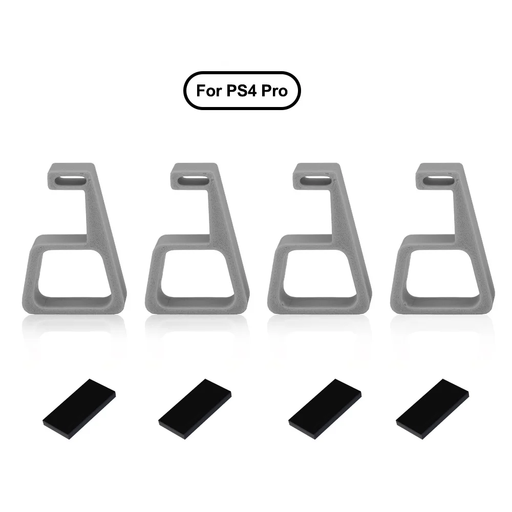 Horizontal support for PS4 pro Holder Cooling Legs Stand Bracket Heighten Support Feet Base Flat-Mounted Feets For PS4 pro