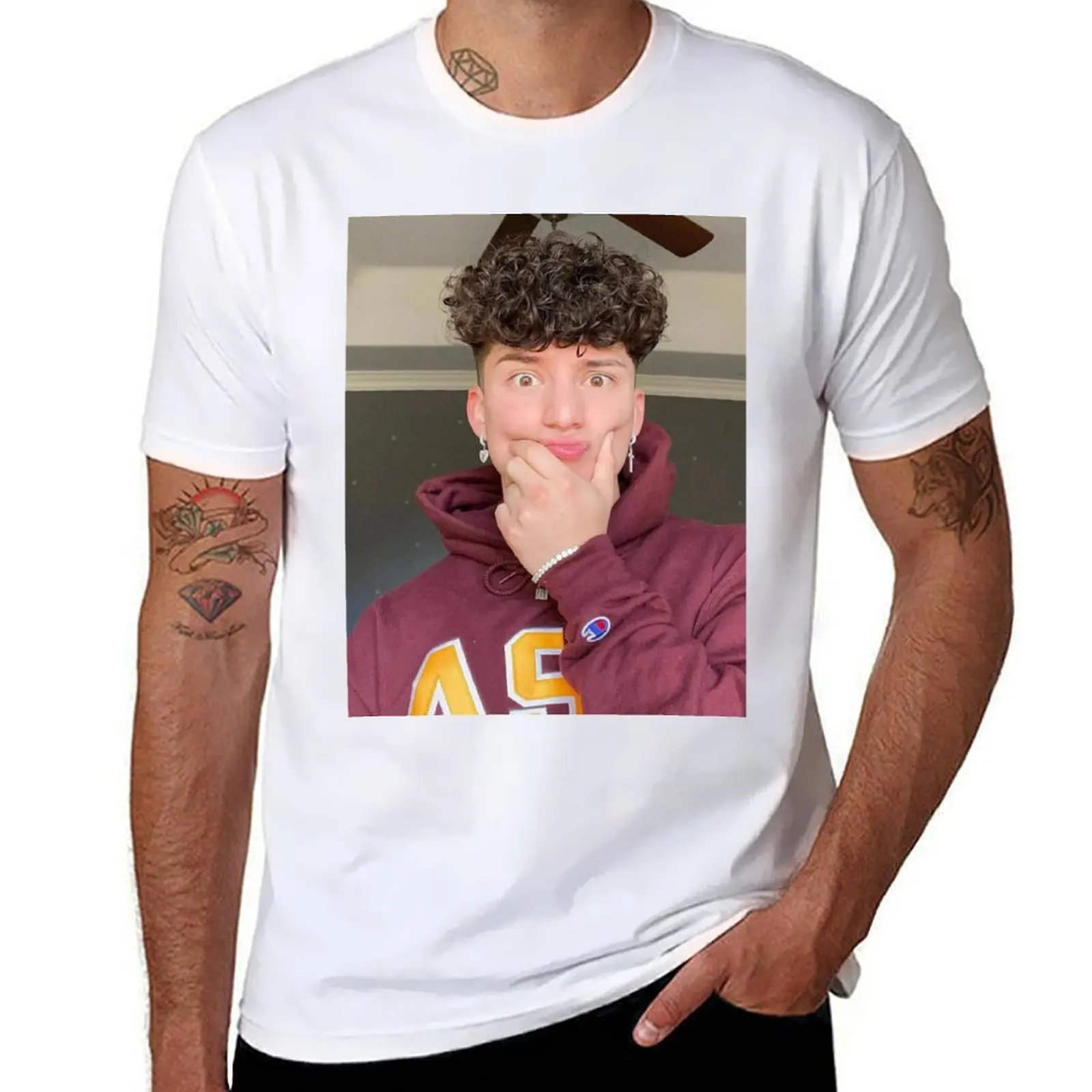 

Tony lopez T-Shirt t shirts for man cotton funny t shirt for man 100 percent cotton T-Shirt