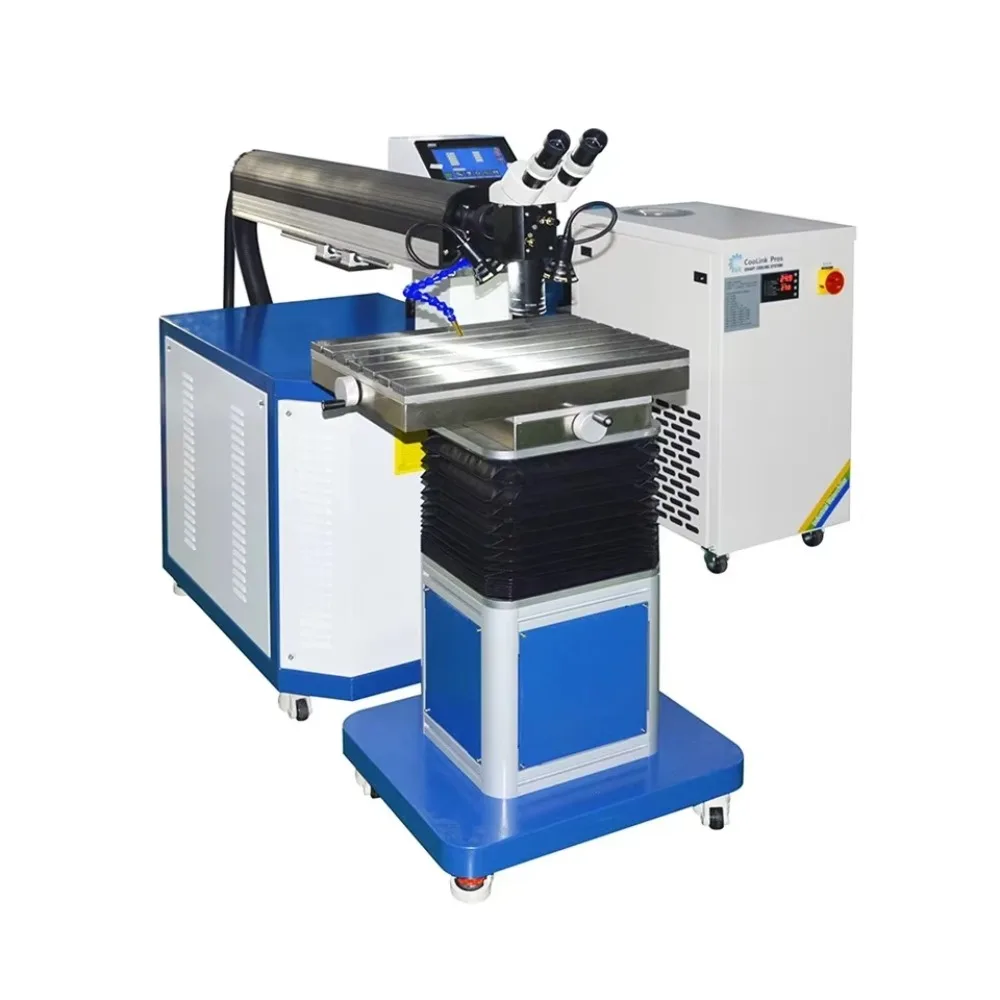 200W/300W/400W/500W High Frequency YAG Laser Spot Welder for Metal Mold Repair