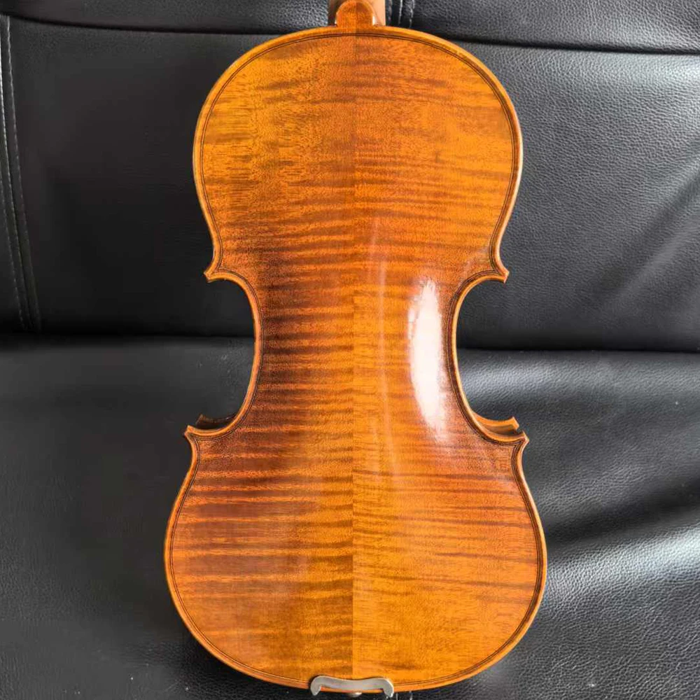 

Over 30 years of Italian spruce handmade violin！strong tone！4/4 size Professional violino set musical instrument high-grade box