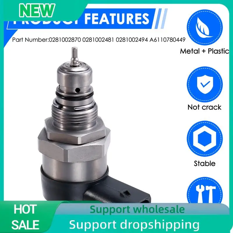 

A04E-0281002481 Car Common Rail Fuel Pressure Regulator Solenoid Valve For Mercedes Benz BMW 1 3 5 7 0281002870