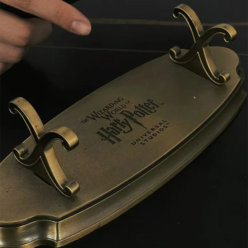 Soporte para varita mágica, soporte de Metal de Anime, accesorios de adorno de escritorio, modelo de juguetes, regalo de cumpleaños para niños