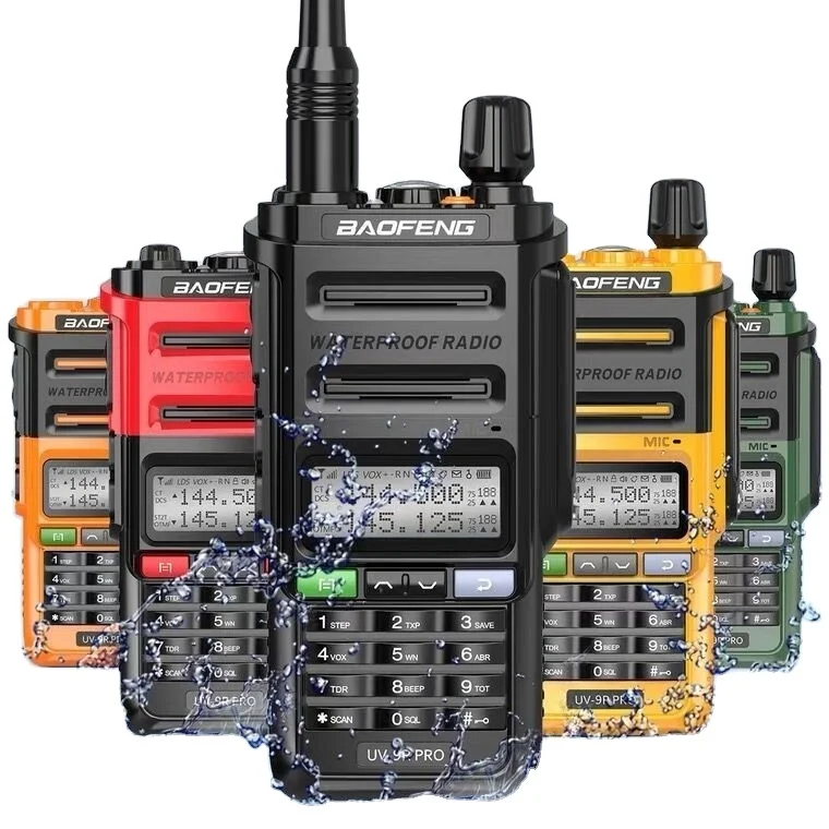 

Для Baofeng UV-9R Plus двухдиапазонная портативная рация 5 Вт высокой мощности VHF UHF водонепроницаемый вариант