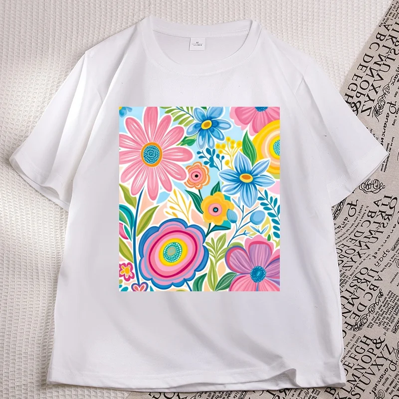 Sunshine State of Mind T Shirt Women Ladies Cute Summer T-shirt Trendy Beach Tee Cotton Short Sleeve Round Neck Clothes