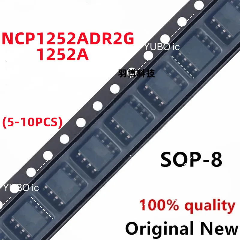 (5-10piece)100% New 1252A NCP1252A NCP1252ADR2G sop-8 Chipset