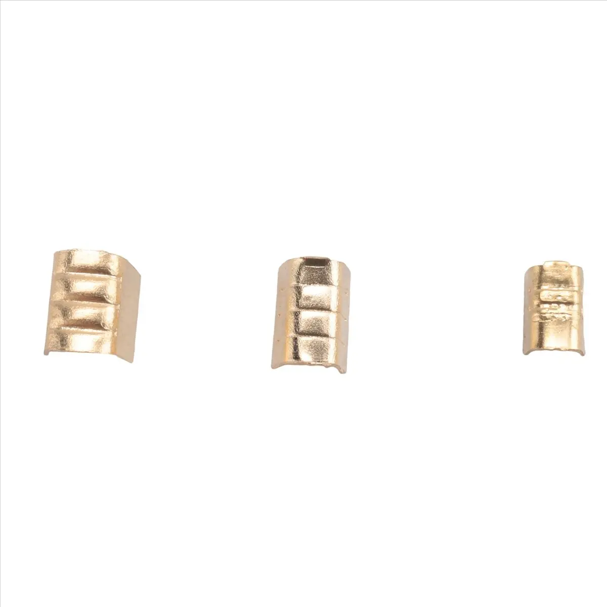 morning 600 Pcs U Shape Copper Ring Terminals Non-Insulated Cable Wire Spade Butt Connector Kit 454A/454B/454C/459/453/452