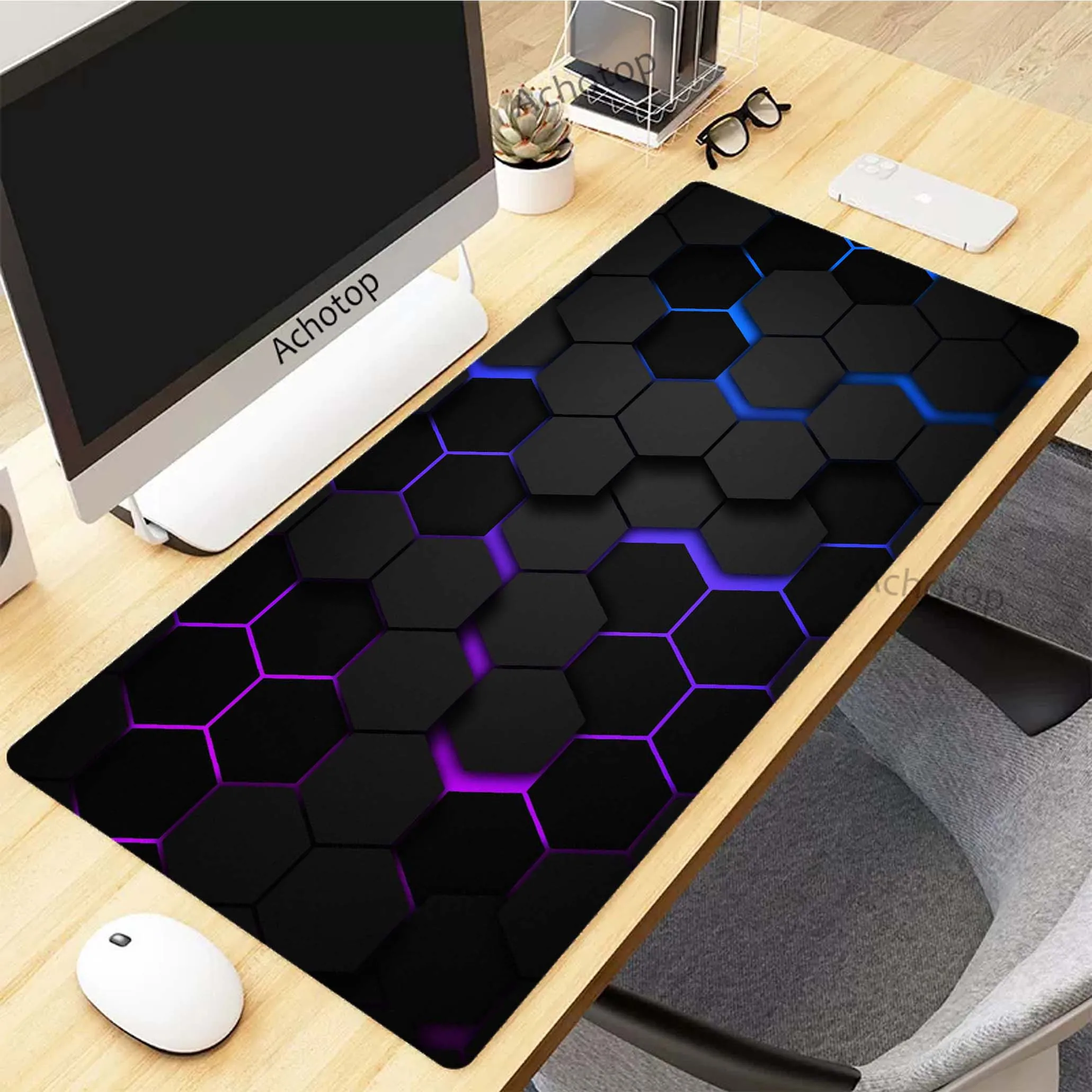 Geometry Irregular Graph Mousepad Gamer Mouse Pad Gaming Desk Mat Alfombrillas de ratón Mouse Mat Keyboard Pads 100x50cm