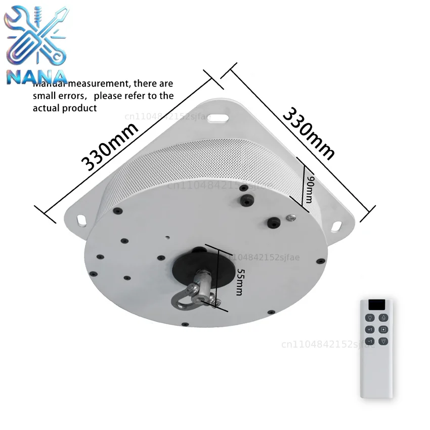 Pendant Lights Lifter Remote Control Load Bearing 80kg Commercial Lighting Electric Lifting System Crystal Lamp Elevator
