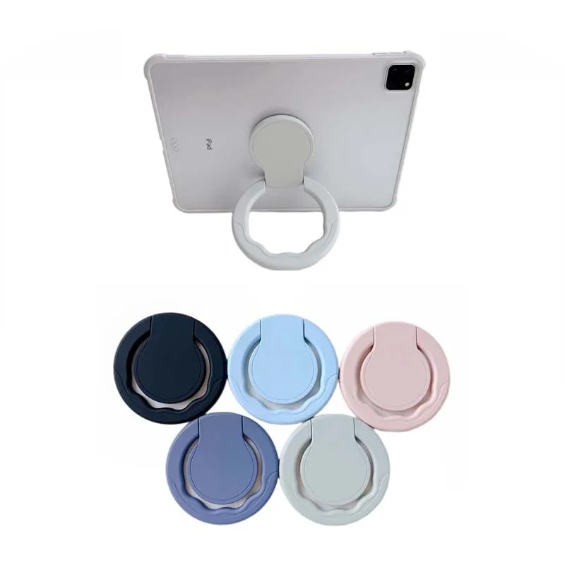 360° Rotating Plastic Tablet Stand Holder for IPad Air 8 12th Samsung Huawei Xiaomi Tablets - Adjustable Single Desktop Bracket