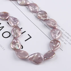 Natural Freshwater Baroque Drop Beads Loose Punch Pearl Beads for Jewelry Diy Making Baroque Earrings Necklace