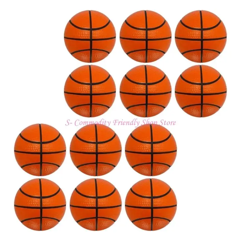 85AE 12 stuks miniatuur schuimstressballen knijpspeelgoed voor kinderen en volwassenen Multifunctioneel antistressspeelgoed voor