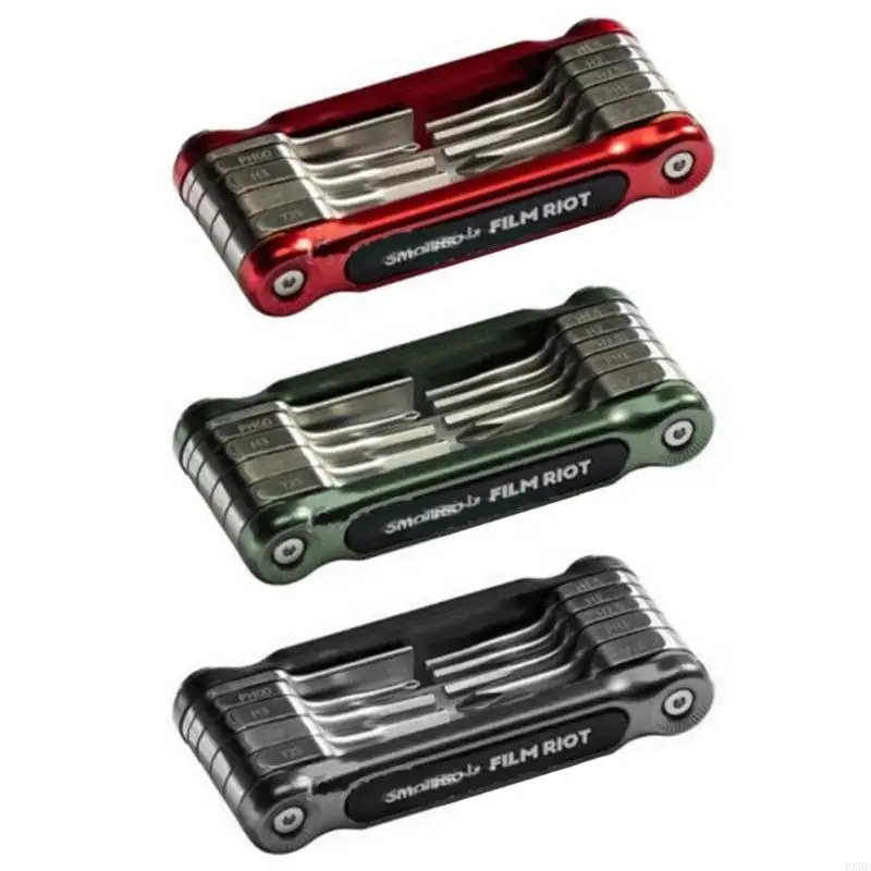 

10 in 1 Folding Wrench Folding Tool with T25 Flathead Wrench KXRE