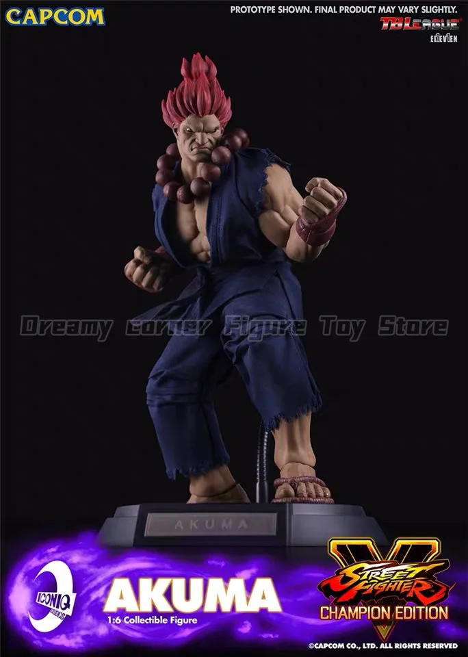 

【In Stock】ICONIQ STUDIO Street Fighter AKUMA 1/6 Action Figure