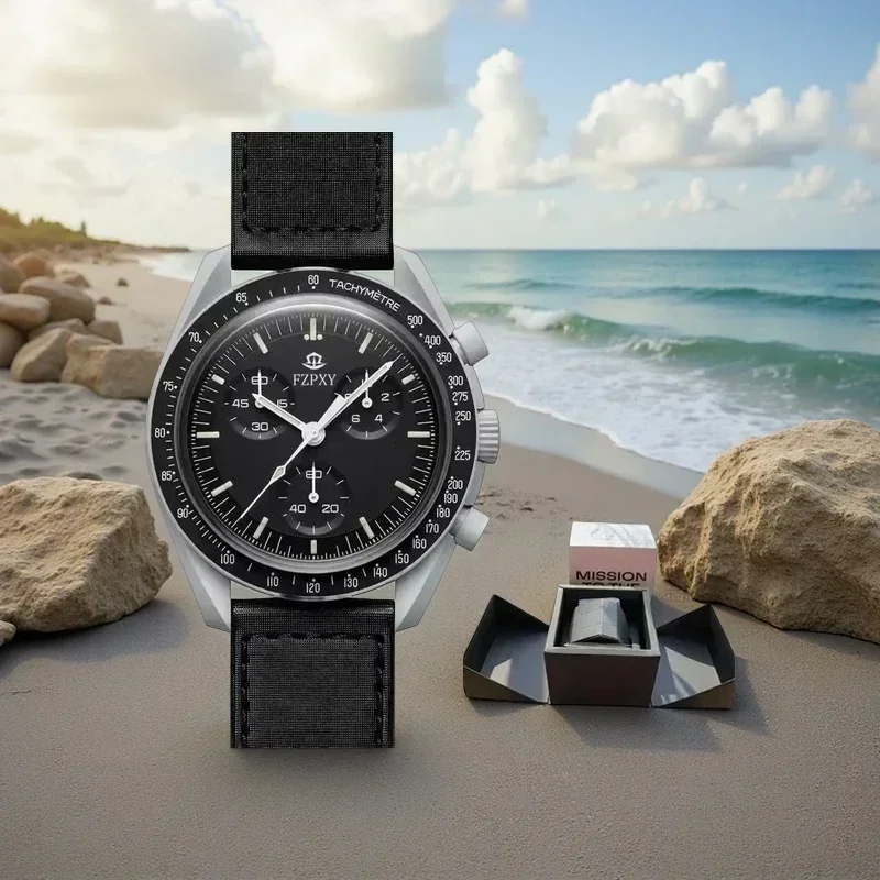 2025 Top Quality Original Designer Brand Watches for Mens Luxury Multifunction Chronograph Steel Watch Business Sports AAA Male