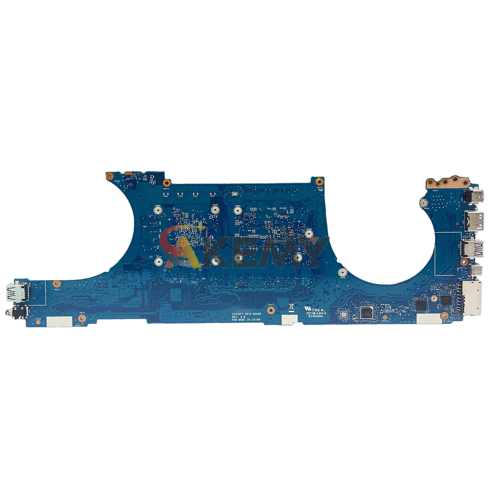 UX534FT Laptop Motherboard For ASUS BX533FTC UX534FTC UX534F UX534FT RX534FTC BX534FTC BX534FT Mainboard With 10th Gen I3 i5 i7