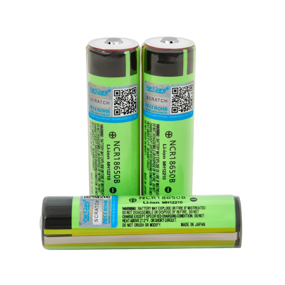 VariCore VE-P34 Перезаряжаемый литий-ионный NCR18650B3,7 В с печатной платой 3400 мАч Батарея Светодиодный фонарик Электрическая игрушка